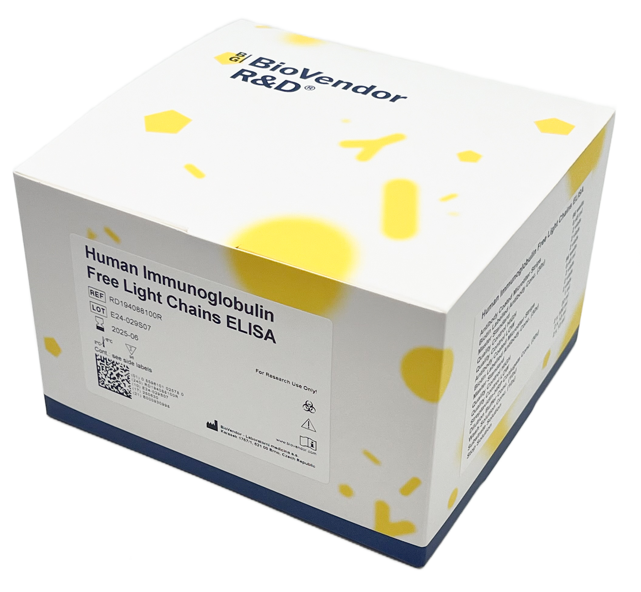 Immunoglobulin Free Light Chains Kappa and Lambda Human ELISA